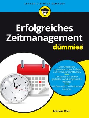 cover image of Erfolgreiches Zeitmanagement für Dummies
